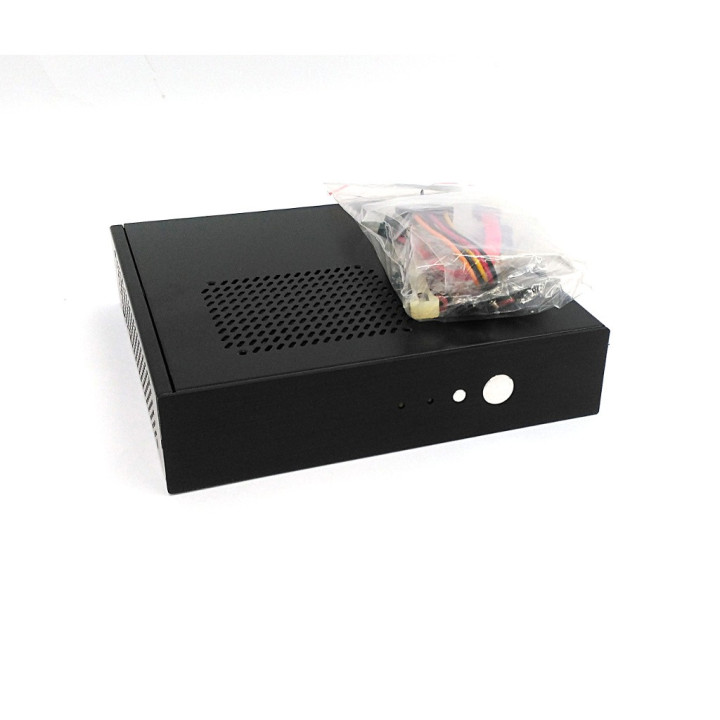 AKASA AK-ITX04-BK - Cypher Ultra-Compatta Sottile Mini-ITX Case - VESA Montabile