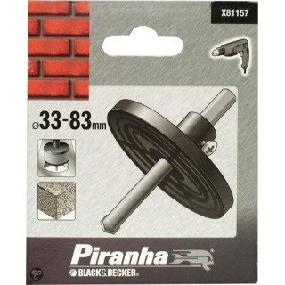 Piranha X81157 Adattatore Seghe a Tazza  33-83mm