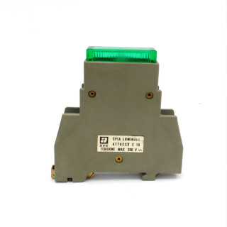 AVE - Spia Luminosa Verde Attacco E10 con Portalampada 380V Max