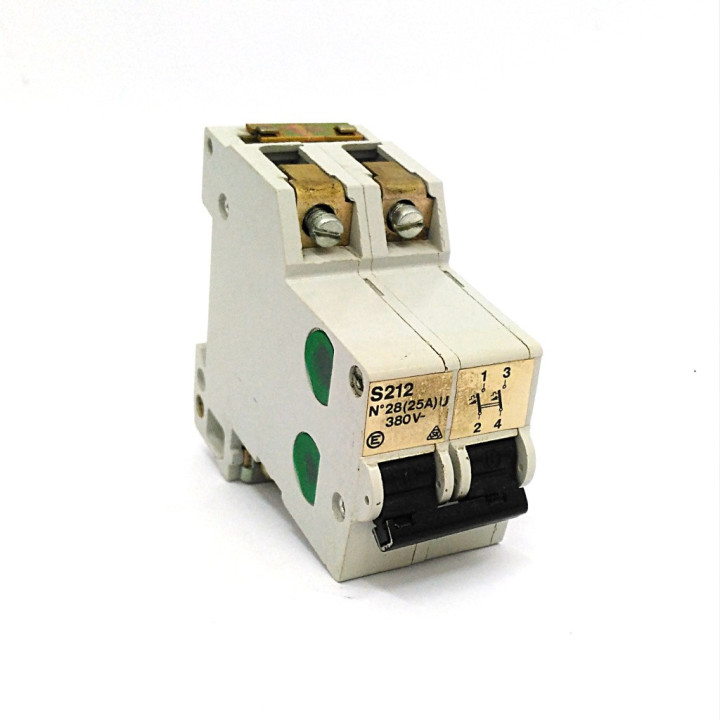 STOTZ - Motor Starter S212 N°28 25A 380V 2 Poli - Grigio