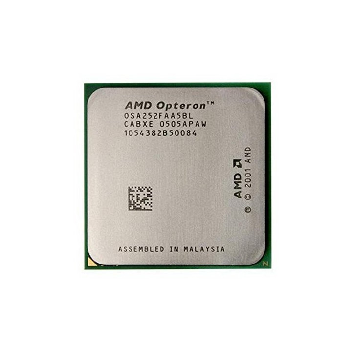 AMD Opteron 252 2.6GHz Processore / CPU, Socket 940, L2 1 MB OSA252FAA5BL