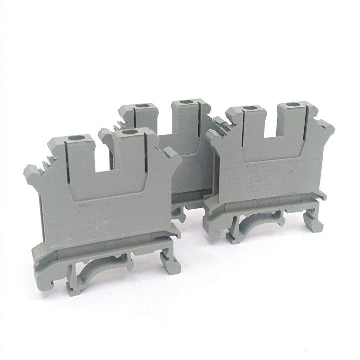 KEMA UK4 - Morsettiera Passante a Vite Grigio 2.5/4mm2 28-12AWG