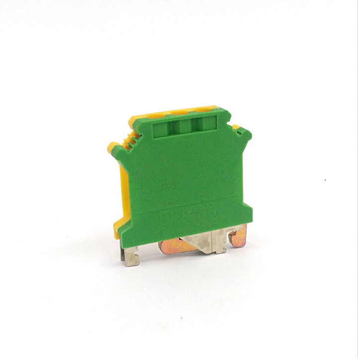 KEMA USLKG10 - 3 x Morsettiera di Terra Verde/Giallo 6/10mm2 26-8AWG