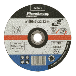  Disc Grinder for Metals 180x3x22,23mm