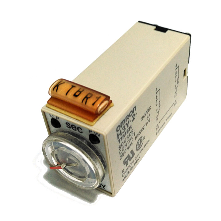 OMRON H3Y-2 - Rele a tempo 0-10SEC 24VDC 5A 250VAC