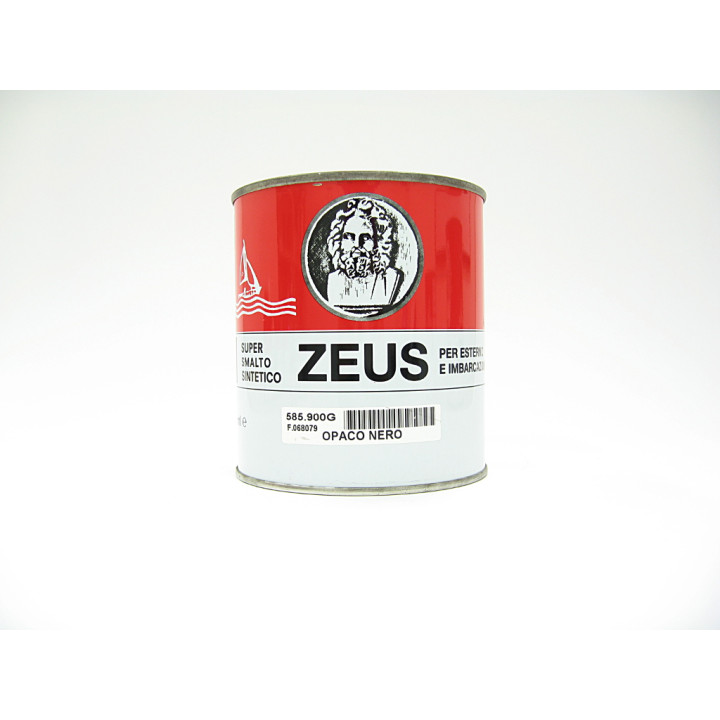 ZEUS ALTOSOLIDO Super Smalto Sintetico OPACO NERO 750ml