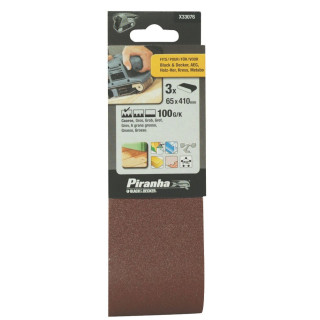 Tapes Abrasives 65X410mm 100G/K