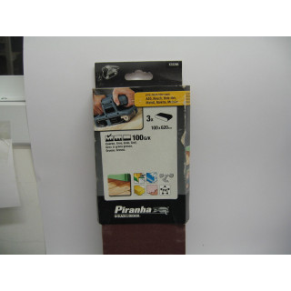 Piranha X33286 Nastri Abrasivi 100x620mm 100G/K