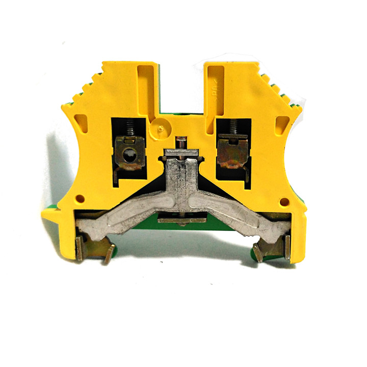 WEIDMULLER WPE 2.5 - Morsetto di Terra 2.5mmq 2Vie