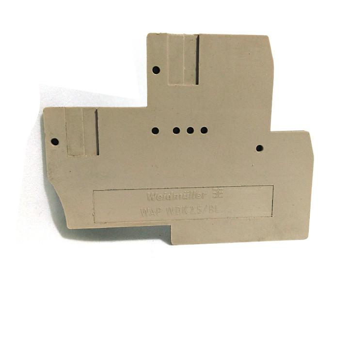 WEIDMULLER WDK 2.5/BL - Piastra Terminale 1.5x69x54.5mm