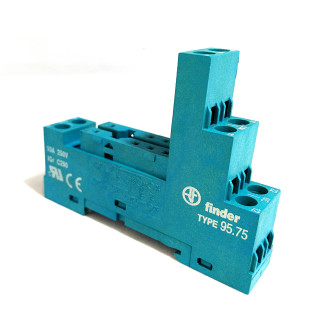 FINDER 95.75 - Zoccolo per Rele 8-Pin 10A 250V