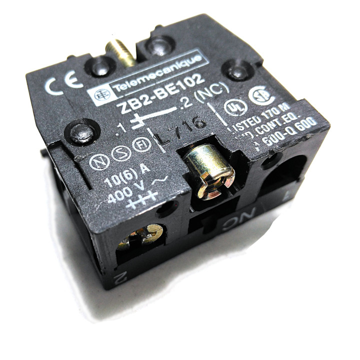TELEMECANIQUE ZB2-BE102 - Blocco Contatto 1NC 10A 400V