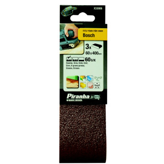 Tapes Abrasives 60x400mm 60G/K