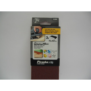 Tapes Abrasives 75x457mm 60G/K