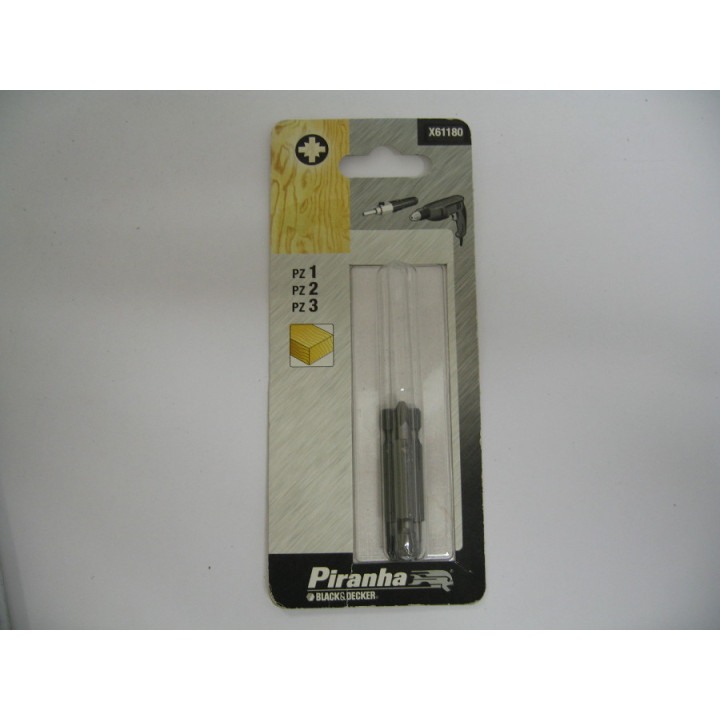 Insert Cross PZ 1-2-3 Drill and Screwdriver 50mm