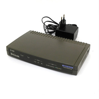 D-LINK H0C1314000006 - Router ISDN per Reti SOHO - Mod. DI-300 V. B3 - con Cavo Alimentazione - Grigio