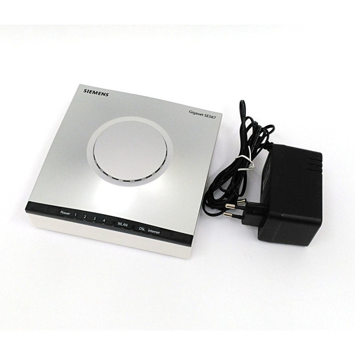 SIEMENS 060R-H550-A07 - Modem Wireless ADSL - Mod. GIGASET SE567 - con Adattatore