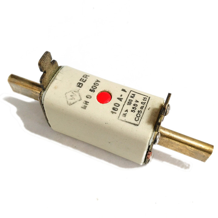 WEBER NH00KTF - Fusibile con Indicatore 160A 500V