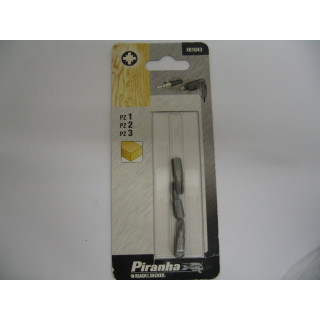 Insert Cross PZ 1-2-3 Drill and Screwdriver 25mm