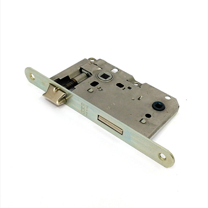 AGB - Serratura da Incasso per Porte con Frontale Cromato