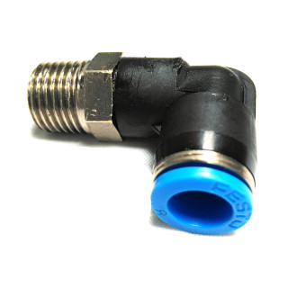 FESTO QSL-3/8-8 - Raccordo a L Filettato 3/8" Maschio perTubo da 8mm