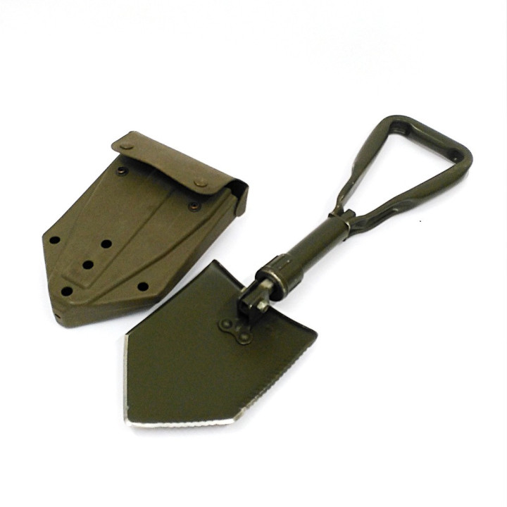 KL 8465 - Pala Pieghevole con Portapala in Gomma Esercito Olandese