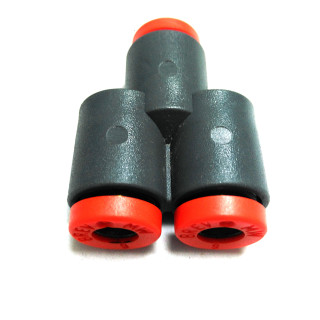 SMC 2U06-00A - Raccordo a Y per Tubi Pneumatici 6mm