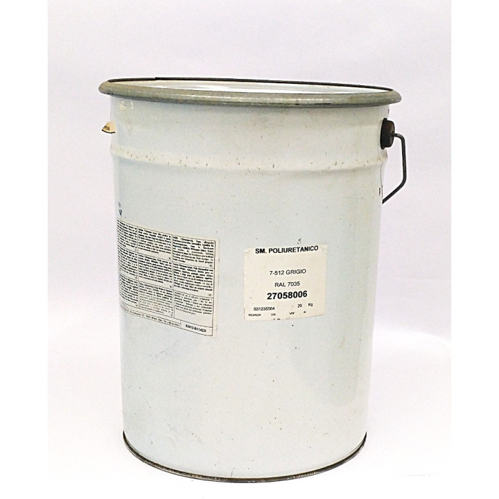 SELEMIX 27058006 - Smalto Poliuretanico 7-512 Grigio RAL 7035 - 20Kg