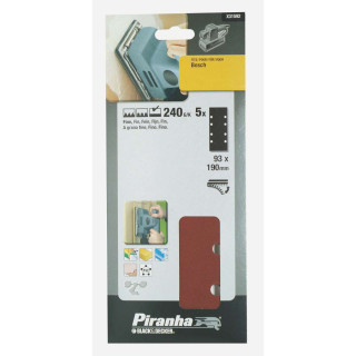 Abrasive Strips 93x190mm 240G/K for Bosch