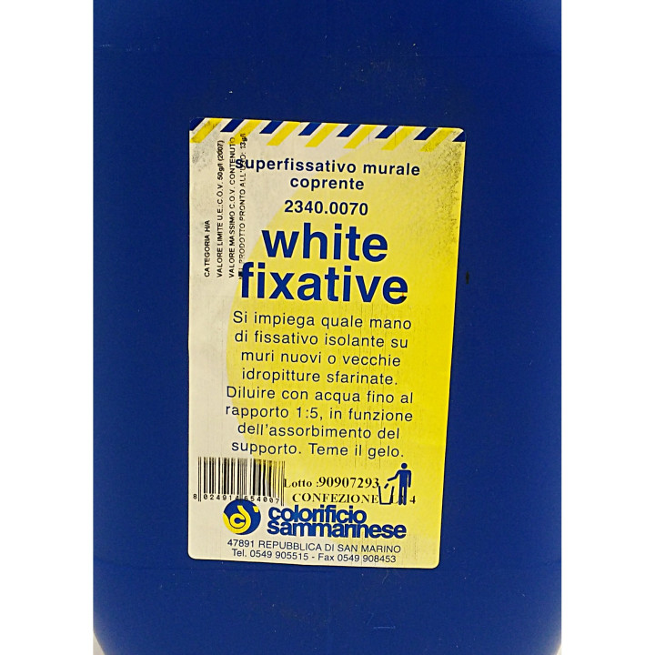 Colorificio Sammarinese 2340.0070 - Superfissativo Murale Coprente - Bianco 4Lt
