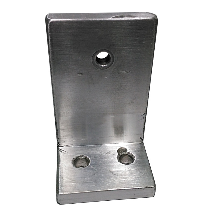 Staffa a Supporto a L 65x100x10mm - OEM