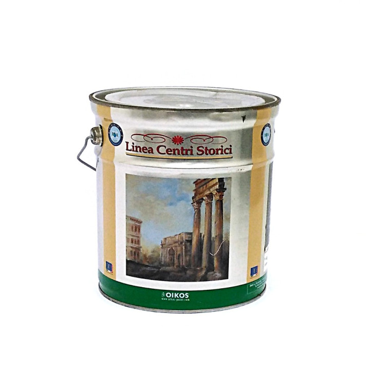 OIKOS 07G20H - Pittura Marmirino Naturale Linea Centri Storici Bianco/P - 5Kg