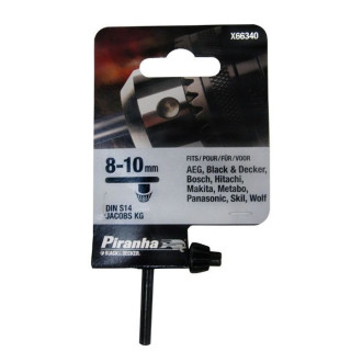Piranha X66340 - Chiave per Mandrino 8-10mm