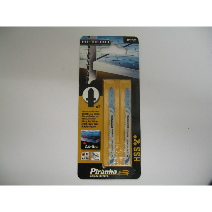 Hacksaw Blades HI-TECH for Metal 2.5-6mm