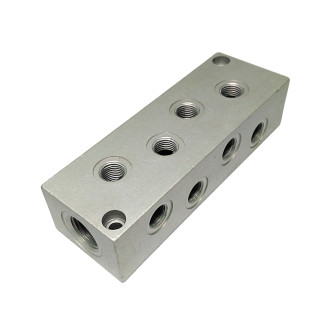 Distributore Aria con 8 Pin 2 Vie in Acciaio - OEM