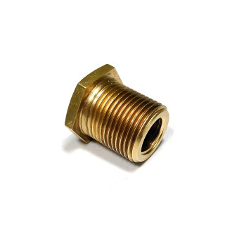 Raccordo in Ottone 1/2"M con Portagomma in Resca da 13mm - OEM