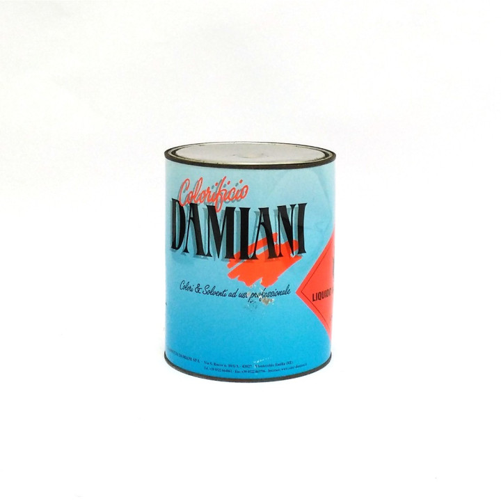 Colorificio Damiani 4016/07 - Pasta Colorata UNISOL Rosso Ossido - 4Kg
