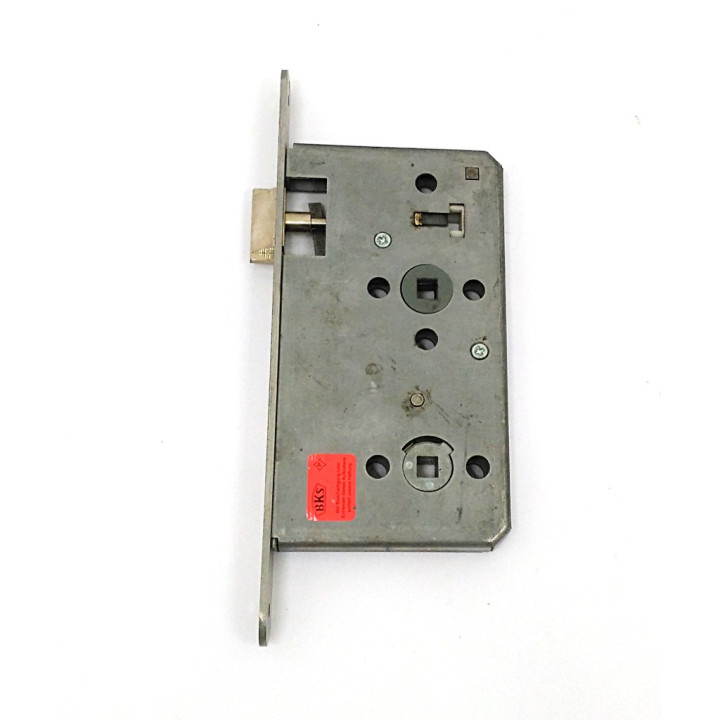 BKS - Serratura per Porte Interne con Contropiastra - Misure Cm 16,6x9,5