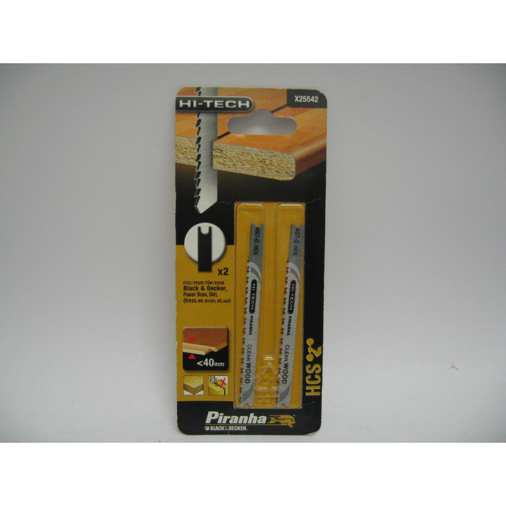 Hacksaw Blades HI-TECH for Wood 40mm