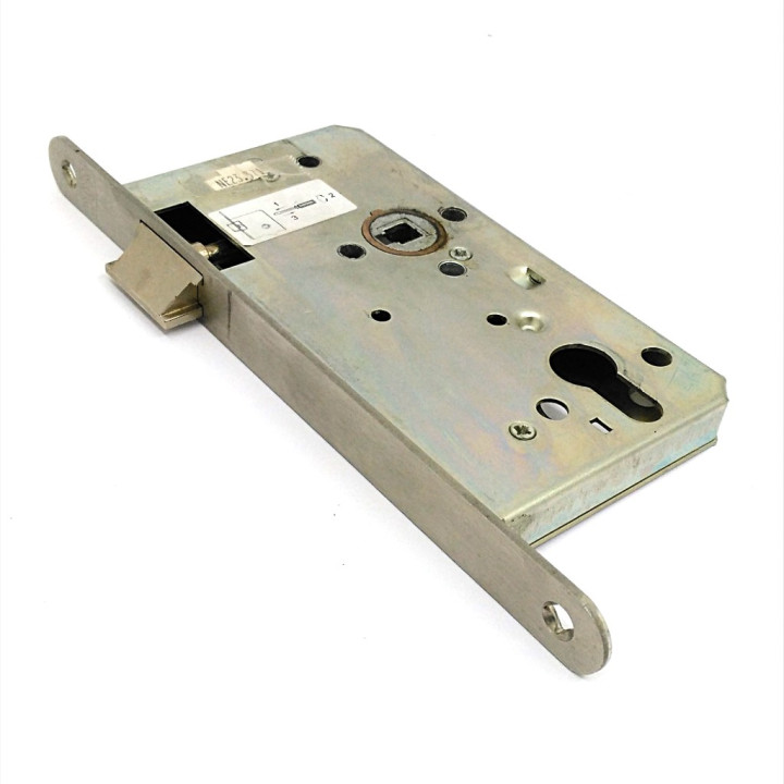 DOM NE23.371 - Serratura per Porte Interne - Misure 16,5x9,5