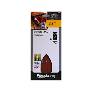Set of Sheets Abrasive Sanding Black Decker Multi 180G/K