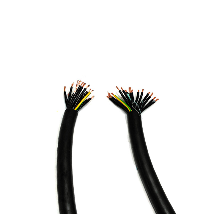 Cavo Multifilo Nero 15x1mm + N - 4M