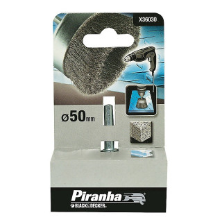 Piranha X36030 Spazzola a Tazza 50mm