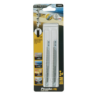 Hacksaw Blades HI-TECH for Wood, Metal and PVC Plastic