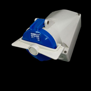 MENNEKES 128 - Presa da Parete Industriale Femmina 4P 63A 220V