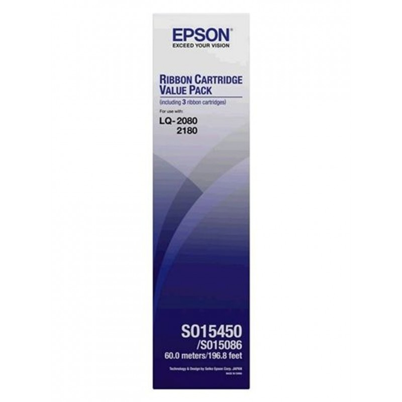 S4880 Ribbons EPSON - Ribbon Cartridge per LQ-2080 - S015086 - Retrade srl